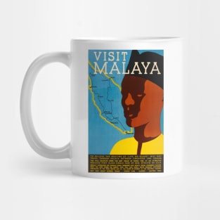 Vintage Travel - Visit Malaya Mug